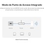 Mercusys ME60X Extensor de Rango Wi-Fi 6 AX1500, Doble Banda 2.4GHz 300Mbps y 5GHz 1201Mbps, Conexión Gigabit Ethernet, Fácil