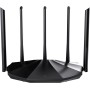 Tenda Router WiFi 6 AX1500, Doble Banda 2.4GHz/5GHz, Puerto LAN/WAN Gigabit, 5 Antenas de 6dBi, Modo Repetidor, Control