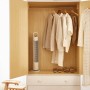 Newlux - Bladeless Tower Fan W80 (45W) 3 Speeds, 70° Oscillation, Timer 120 min and Compact Design, Standing Fan with Copper