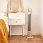 Newlux - Bladeless Tower Fan W80 (45W) 3 Speeds, 70° Oscillation, Timer 120 min and Compact Design, Standing Fan with Copper