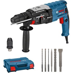 Bosch Professional GBH 2-28 F - Martillo perforador (3,2 J, Ø máx. hormigón 28 mm, SDS plus + cilíndrico, set 6 acc., en