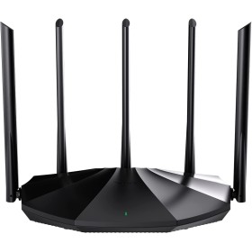 Tenda Router WiFi 6 AX1500, Doble Banda 2.4GHz/5GHz, Puerto LAN/WAN Gigabit, 5 Antenas de 6dBi, Modo Repetidor, Control