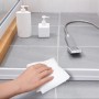 Barrera Agua Ducha, Cortable Barrera Anti Inundaciones, Barrera de Agua para Ducha con Ventosas, para Cocina, Aseo, Cuarto de