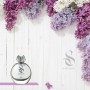 SANGADO Lila Perfume para Mujeres, Larga Duración de 8-10 horas, Olor Lujoso, Floral, Francesas Finas, Extra Concentrado