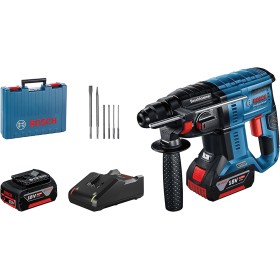 Bosch Professional 18V System GBH 18V-21 - Martillo perforador a batería (Brushless, 2,0 J, Ø máx. hormigón 21 mm, SDS plus, 2