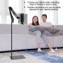 SAMHOUSING Soporte de Suelo para Tableta, Ajustable Universal Giratorio de 360 Grados, Soporte de teléfono para