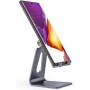 AISENS Soporte De Sobremesa Tamaño M Ajustable (1 Pivote) Para Movil / Tablet, Gris