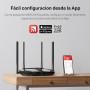 MERCUSYS MR3000X, Router Wi-Fi 6 de doble banda AX3000, velocidades de hasta to 3 Gbps, 4 antenas de alta ganancia, 4 puertos