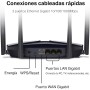MERCUSYS MR3000X, Router Wi-Fi 6 de doble banda AX3000, velocidades de hasta to 3 Gbps, 4 antenas de alta ganancia, 4 puertos