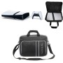 Genérico Funda de Transporte a Prueba de Golpes para PS5 Pro Bolsa de Hombro Accesorios para Mando de Consola Funda de Viaje