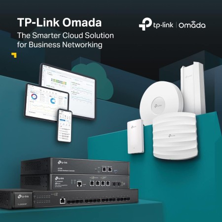 TP-Link EAP610 | Omada - Punto de Acceso WiFi 6, Velocidad WiFi AX1800, Soporta Mesh, PoE, OFDMA, Roaming Continuo, MU-MIMO. SDN
