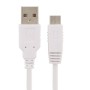 Fasizi 2 cables de alimentación USB extralargos de 3 metros para Wii U GamePad (3 metros), color blanco
