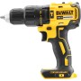 DEWALT DCD778D2T-QW - Taladro Percutor sin escobillas XR 18V, Portabrocas 13mm, Luz LED, 2 baterías Li-Ion 2.0Ah, Cargador