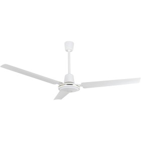 Orbegozo CF 85120 Ceiling Fan with 5 Speeds, Wall Switch, 3 Blades, Diameter 120 cm, 70 W, White