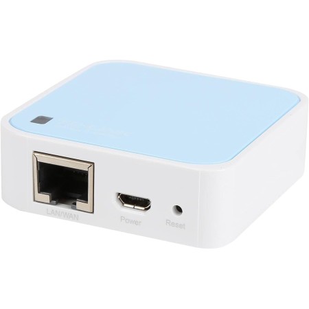 TP-Link TL-WR1502X Router WiFi 6 para el Hogar y los Viajes, Router AX1500 Mbps Bi-Banda, Repetidor Exterior, VPN, WPA3, Puerto