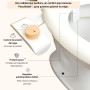 Peach® bidet – Bidet para WC No Eléctrico para Inodoro Completo estilo Japones con Boquillas Autolimpiables – Presión Ajustable,