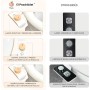 Peach® bidet – Bidet para WC No Eléctrico para Inodoro Completo estilo Japones con Boquillas Autolimpiables – Presión Ajustable,