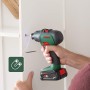 Bosch Home and Garden taladro percutor a batería UniversalImpact 18V-60 (2 baterías de 2,0 Ah, sistema de 18 V, en maletín de