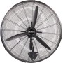 Cofan Industrial Wall Fan | 3 Speeds | Power: 200 W | Oscillation 80° | Colour: Black | Air Flow 221 m³/min | Dimensions: 81 x