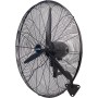 Cofan Industrial Wall Fan | 3 Speeds | Power: 200 W | Oscillation 80° | Colour: Black | Air Flow 221 m³/min | Dimensions: 81 x