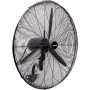Cofan Industrial Wall Fan | 3 Speeds | Power: 200 W | Oscillation 80° | Colour: Black | Air Flow 221 m³/min | Dimensions: 81 x