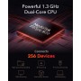 Cudy M3000 1-Paquete Sistema de Malla Wi-Fi 6 para Toda la Casa, 2.5G WAN, Red troncal Ethernet, Ideal para 1Gig+ Internet,