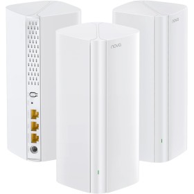 Tenda Nova Mesh MX12 (3-Pack) - WiFi Mesh AX3000, Repetidor WiFi 6 de Doble Banda 2,4 GHz/5 GHz, Router para Toda la Casa, 3X