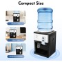 Dispensador de agua, enfriador de agua para oficina, dispensador de agua potable, 575 W, máquina de beber eléctrica caliente y