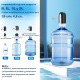 Dispensador de Agua Eléctrico, Bomba Automático para Garrafas, Dispensador de Agua Recargable por USB con Batería 1200 mAh,