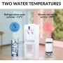 Dispensador Eléctrico de Agua Fría y Caliente. Máquina de Agua, Dispensador de Pie Silencioso para Hogar, Cocina, Oficina,