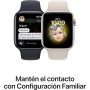 Apple Watch SE (2.ª Gen) (GPS, 40mm) Caja de Aluminio en Blanco Estrella con Correa Deportiva Blanco Estrella, Talla única