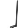 BrosTrend USB WiFi 6 AX900, Largo Alcance 6dBi Antena WiFi PC, Adaptador Wi-Fi para PC Doble Banda 5GHz 600Mbps + 2.4GHz