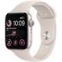 Apple Watch SE (2.ª Gen) (GPS, 40mm) Caja de Aluminio en Blanco Estrella con Correa Deportiva Blanco Estrella, Talla única