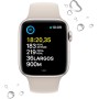 Apple Watch SE (2.ª Gen) (GPS, 40mm) Caja de Aluminio en Blanco Estrella con Correa Deportiva Blanco Estrella, Talla única