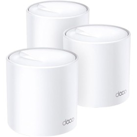 TP-Link Deco X60(3-Pack) V3.20- Sistema Wi-Fi 6 Mesh AI AX5400,Cobertura WiFi de 650 m2, 2xPuerto Gigabit, Fácil Instalación,