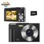 Cámara Digital 4K para niños, cámara de vídeo HD de 1080P con tarjeta 