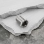 EMSea 6 Tornillos para Colador de Fregadero de Cocina de 1,15 Cm X 2 Cm Tornillos Huecos de Acero Inoxidable para Válvulas de