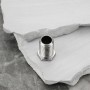 EMSea 6 Tornillos para Colador de Fregadero de Cocina de 1,15 Cm X 2 Cm Tornillos Huecos de Acero Inoxidable para Válvulas de