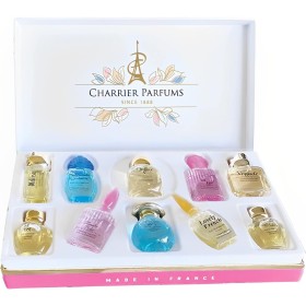 Charrier Parfums "Preciosa Colección" Caja de 10 Eau de Parfums en Miniaturas Total 58.8 ml