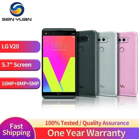 Original LG V20 4GB RAM 64GB ROM huella digital Snapdragon 820 Android