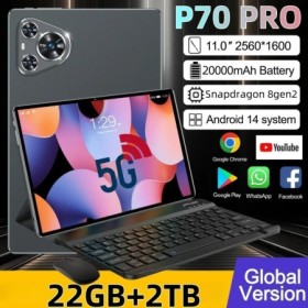 Huawei-Tableta P70 PRO Original de 11 pulgadas, Tablet de 22GB + 2T, H