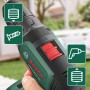 Bosch Home and Garden UniversalDrill Taladro y Atornillador a Batería, 18V, 2 Baterías, Sistema de 18 V, en Maletín, Color Verde