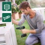Bosch Home and Garden UniversalDrill Taladro y Atornillador a Batería, 18V, 2 Baterías, Sistema de 18 V, en Maletín, Color Verde