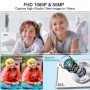 Cámara digital 4K Cámara Vlogging con enfoque automático con lente del