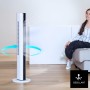 Taurus Amazing Babel Infinite Tower Fan 50W, Height 110 cm, 3 Speeds and 3 Modes, Timer up to 15 Hours, Auto Off, Remote Control