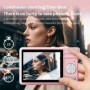 Cámara digital para niños, videocámara con zoom de 16x, cámaras compac