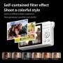 Cámara digital para niños, videocámara con zoom de 16x, cámaras compac