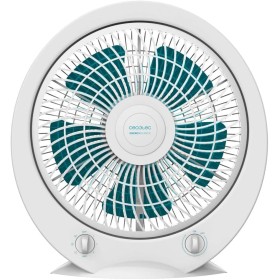 Cecotec Ventilador de Suelo Cuadrado Box Fan EnergySilence 4500 Power Box. 45W, Diámetro 12 Pulgadas, 5 Aspas, 3 Velocidades,