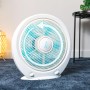 Cecotec Ventilador de Suelo Cuadrado Box Fan EnergySilence 4500 Power Box. 45W, Diámetro 12 Pulgadas, 5 Aspas, 3 Velocidades,