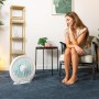 Cecotec Ventilador de Suelo Cuadrado Box Fan EnergySilence 4500 Power Box. 45W, Diámetro 12 Pulgadas, 5 Aspas, 3 Velocidades,